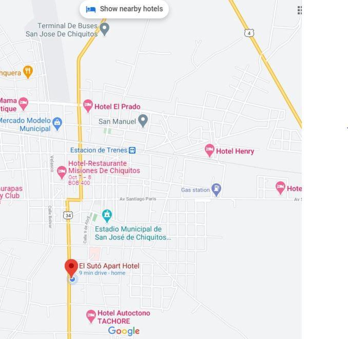 El Suto-Aparthotel San Jose de Chiquitos Ngoại thất bức ảnh